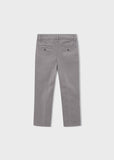 Pantalon chino basico gris