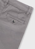 Pantalon chino basico gris