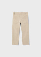 Pantalon pana basico beige