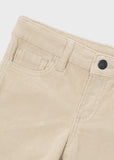 Pantalon pana basico beige