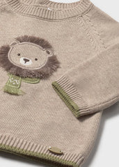 conj. Sueter c/short y malla leon aceituna