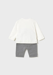 Conj. 2 piezas safari pantalon granito