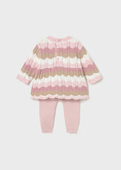 Conj. tejido cuarzo rosa