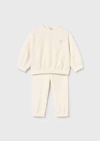 Conj. Chandal acolchado macchiato