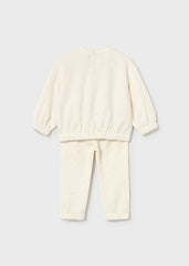 Conj. Chandal acolchado macchiato