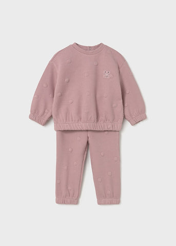 Conj. Chandal acolchado cuarzo