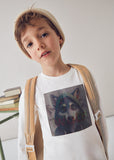 Camiseta m/l lenticular hd lobo