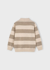 Polo m/l tricot topo