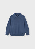 Polo m/l tricot acero