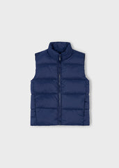 Conj. 3 piezas chaleco azul-oliva