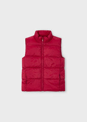 Conj. 3 piezas chaleco rojo-negro