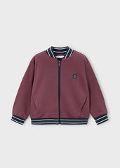 Conj. Bomber Jacket ciruela