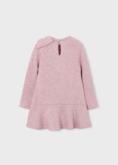 Vestido tricot lazo maquillaje