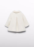 Abrigo punto estructura crema