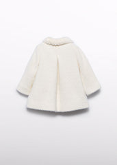 Abrigo punto estructura crema