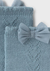 Calceta vestir c/lazo blue bell