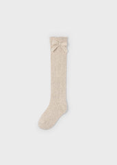 Calcetas altas toffee