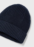 Gorro tejido marino