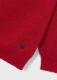 Sueter c/redondo basico rojo