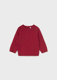 Sueter cuello redondo rojo