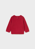 Sueter cuello redondo rojo