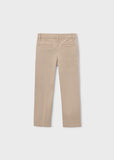 Pantalon chino basico dark topo