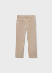 Pantalon chino basico dark topo
