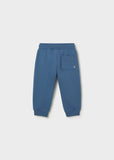 Pantalon felpa basico indigo