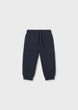 Pantalon felpa basico azul