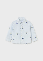 Camisa m/l estampada f1
