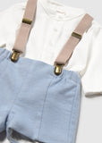 Conj. Pantalon camisa tirantes lluvia