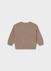 Sueter intarsia dinos trufa
