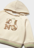 Conj. Sudadera c/gorro y pants "Cute Dino"