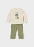 Conj. Pantalon largo "peek a boo" laurel