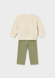 Conj. Pantalon largo "peek a boo" laurel