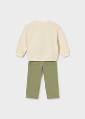 Conj. Pantalon largo "peek a boo" laurel