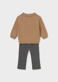 Conj. Pantalon y sueter galleta