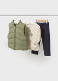 Conj. Pant. sudadera-chaleco laurel