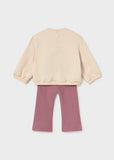 Conj. Leggings flores violeta