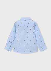 Camisa m/l estampado perritos
