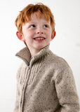 Sueter tricot topo tweed