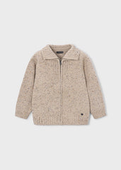 Sueter tricot topo tweed