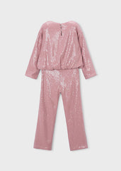 Conj. Pantalon lentejuelas rosa