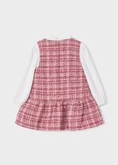 Vestido pichi combinado cuarzo