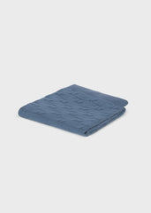 Toquilla azul-beige