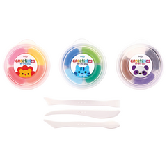 Set de 3 mini kit de arcilla de secado al aire