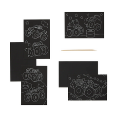 Mini kit "Scratch & Scribble" Monster Truck