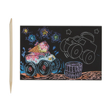 Mini kit "Scratch & Scribble" Monster Truck