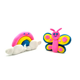 Mini Kit de arcilla de secado al aire "Rainbow BFFs"