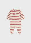 Pijama tundosado corazones stripes midrose